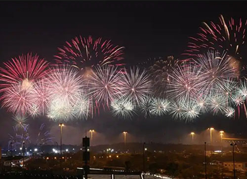 桓仁焰火晚会